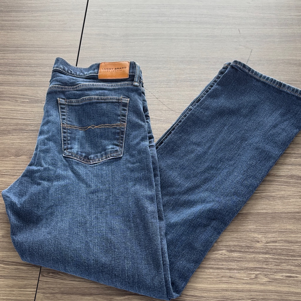 Lucky Brand Mens 181 Relaxed Denim Jeans